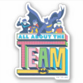 Batman | Alles over het team Sticker (Voorkant)