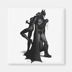 Batman Arkham City   Batman en Catwoman Magneet