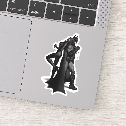 Batman Arkham City | Batman en Catwoman Sticker (Detail)