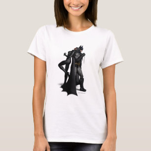 Batman Arkham City Batman en Catwoman T-shirt