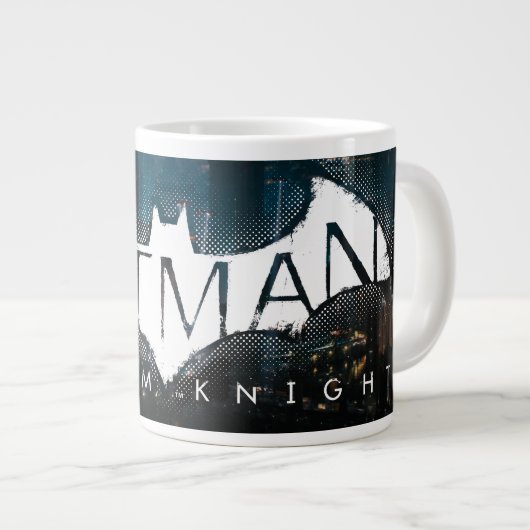 Batman Arkham Knight Gotham Logo Jumbo Mok (Voorkant rechts)