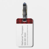 Batman Arkham Knight | Harley Quinn met Bat Bagagelabel (Achterkant verticaal)