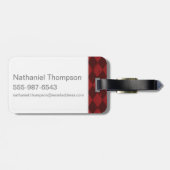 Batman Arkham Knight | Harley Quinn met Bat Bagagelabel (Achterkant horizontaal)