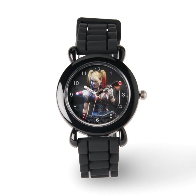 Batman Arkham Knight | Harley Quinn met Bat Horloge (Voorkant)