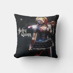 Batman Arkham Knight   Harley Quinn met Bat Kussen