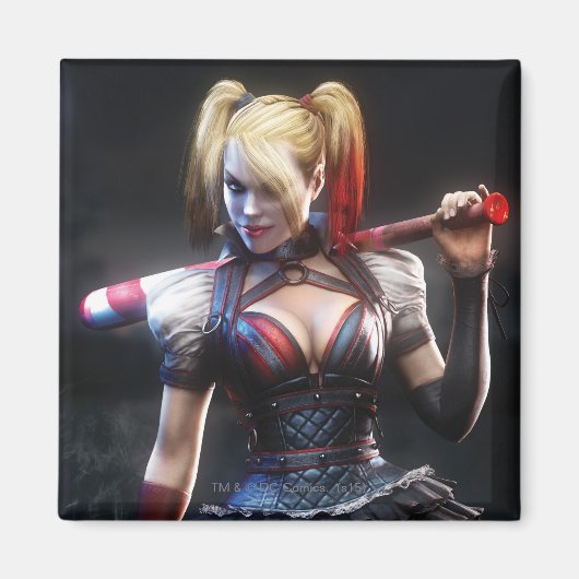 Batman Arkham Knight | Harley Quinn met Bat Magneet (Voorkant)