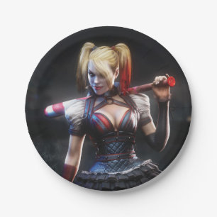 Batman Arkham Knight   Harley Quinn met Bat Papieren Bordje