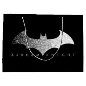 Batman Arkham Knight Pixel Logo Groot Cadeauzakje (Achterkant)