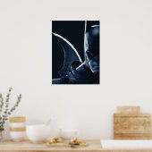 Batman: Asiel Arkham | Batman Closeup Poster (Keuken)