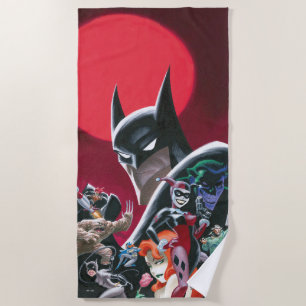 Batman Avonturen Gevaarlijke Dames & Demonen Strandlaken