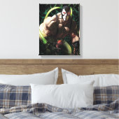 Batman Bane Bat Swarm Illustration Canvas Afdruk (Insitu (Slaapkamer))
