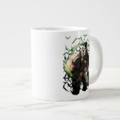 Batman Bane Bat Swarm Illustration Extra Grote Beker (Voorkant rechts)