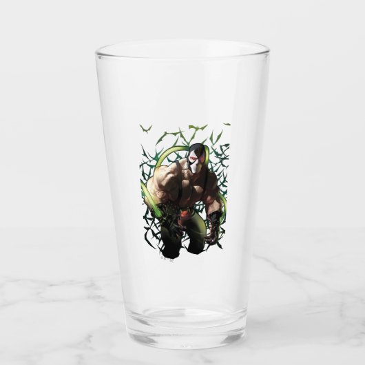 Batman Bane Bat Swarm Illustration Glas (Voorkant)