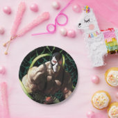 Batman Bane Bat Swarm Illustration Papieren Bordje (Feest)