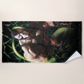 Batman Bane Bat Swarm Illustration Strandlaken (Voorkant)