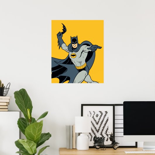 Batman Batarang Poster (Thuiskantoor)