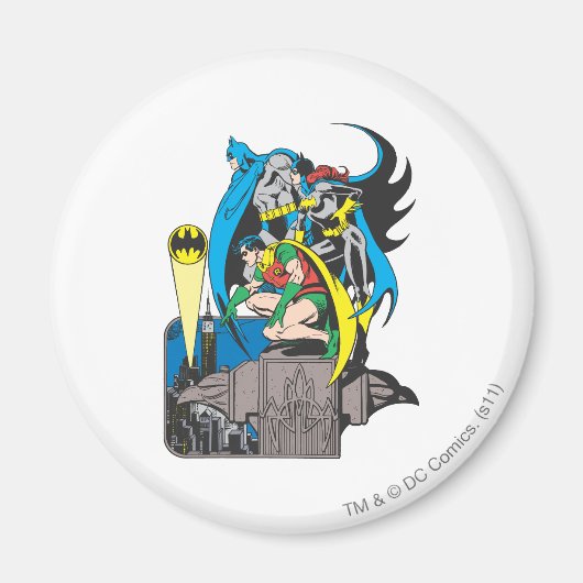 Batman/Batgirl/Robin Magneet (Voorkant)