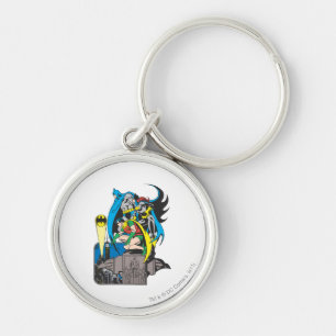 Batman/Batgirl/Robin Sleutelhanger