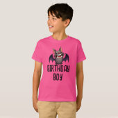 Batman | Birthday Boy - Nom et âge T-shirt (Devant entier)