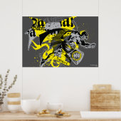 Batman Black en Yellow Collage Poster (Keuken)