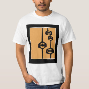 Batman Black Oranje Lijst T-shirt