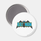 Batman |  Blauw Zwarte Logo Magneet (Voorkant / Achterkant)