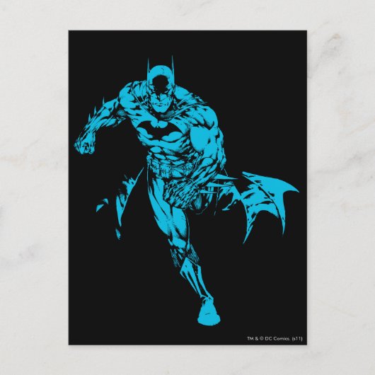 Batman Blue Briefkaart (Voorkant)