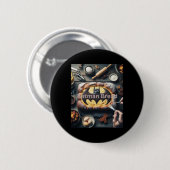 Batman Bread Sticker Ronde Button 5,7 Cm (Voorkant /achterkant)
