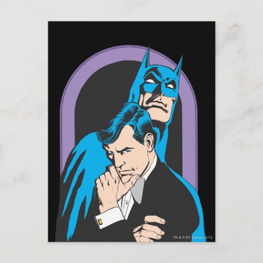Batman/Bruce Briefkaart (Voorkant)