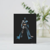 Batman cape aan één zijde briefkaart (Staand voorkant)