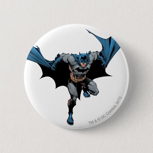 Batman Cape-achtige vleugels Ronde Button 5,7 Cm (Voorkant)