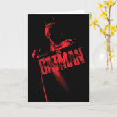 Batman Cape & Logo Kaart (Gele Bloem)