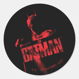 Batman Cape & Logo Ronde Sticker