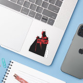 Batman Cape & Logo Sticker (Laptop met iPhone)