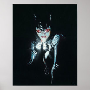 Batman Catwoman Faces of Evil Cover Illustratie Poster