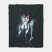 Batman Catwoman Faces of Evil Cover Illustration Fleece Deken (Voorkant)