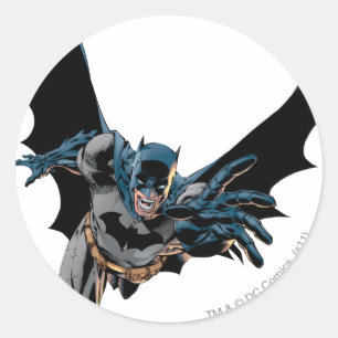 Batman-cellen en -longen ronde sticker