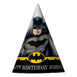 Batman | Chalkboard Happy Birthday Feesthoedjes