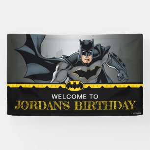 Batman   Chalkboard Happy Birthday Welkom Spandoek