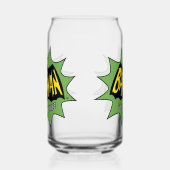 Batman Classic TV Series Logo Blikvorm Glas (Links)