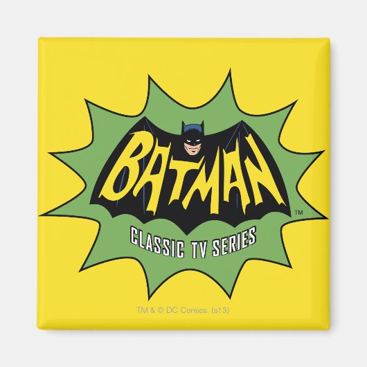 Batman Classic TV Series Logo Magneet (Voorkant)