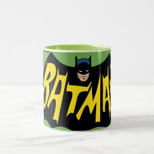 Batman Classic TV Series Logo Tweekleurige Koffiemok