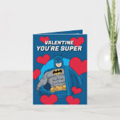 Batman Cœurs | Bonne Saint-Valentin (Devant)