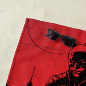 Batman Comic Book Illustration Strandlaken (In situ)