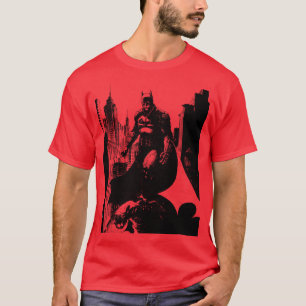 Batman Comic Book Illustration T-shirt