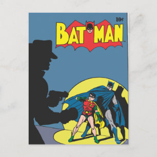 Batman Comic - met Robin Briefkaart
