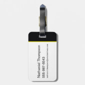 Batman Comic Tri-Panel Graphic Bagagelabel (Achterkant verticaal)