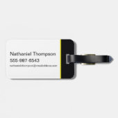 Batman Comic Tri-Panel Graphic Bagagelabel (Achterkant horizontaal)