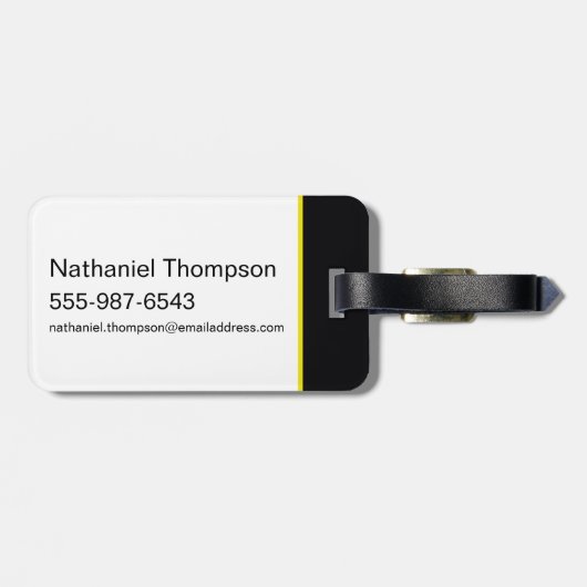 Batman Comic Tri-Panel Graphic Bagagelabel (Achterkant horizontaal)