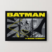 Batman Comic Tri-Panel Graphic Button (Voorkant)
